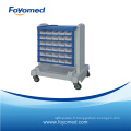 Hot Sale Direcion Wheels Medicine Trolley